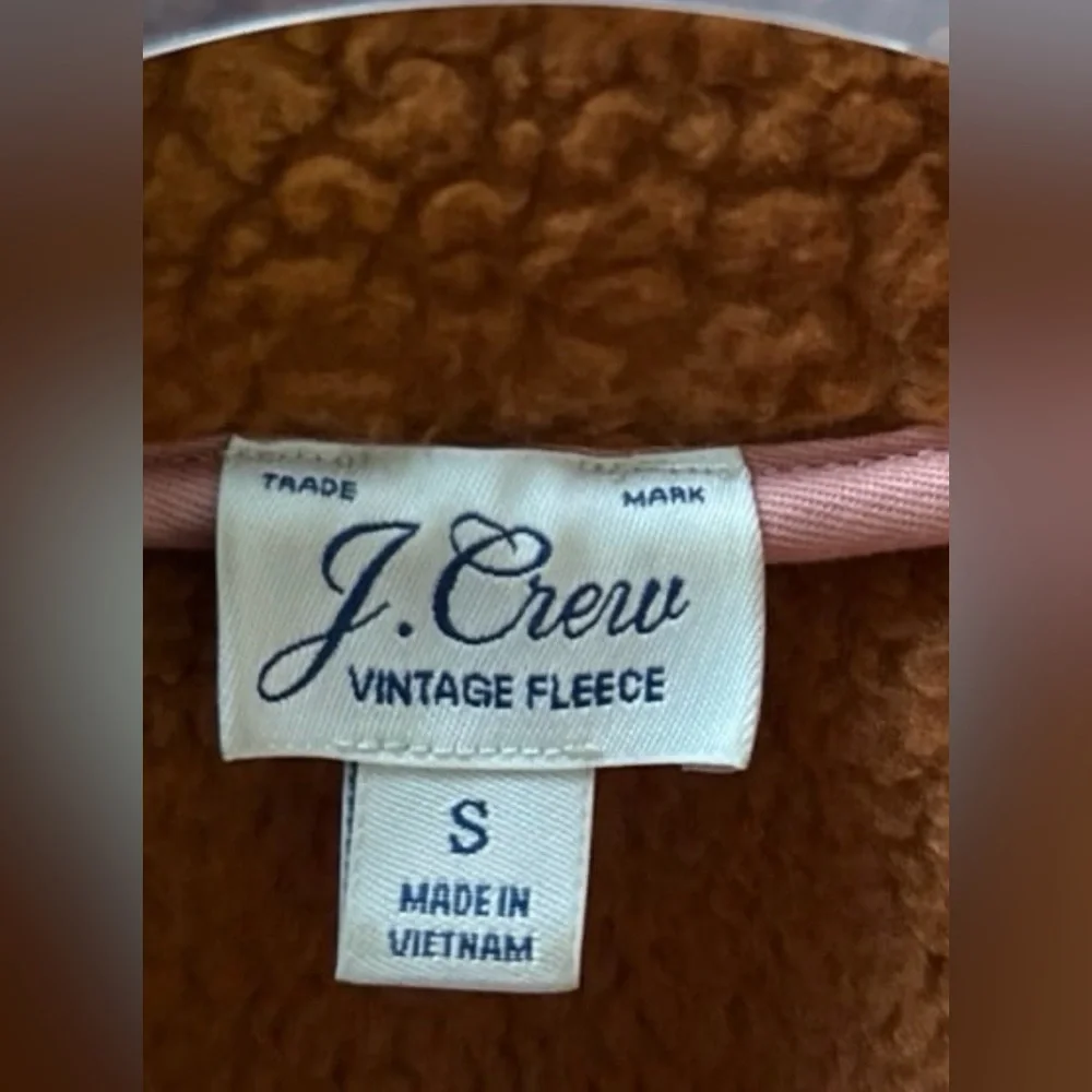 J.Crew Women's Snap-Collar Sherpa Fleece Pullover - Picture 11 of 12